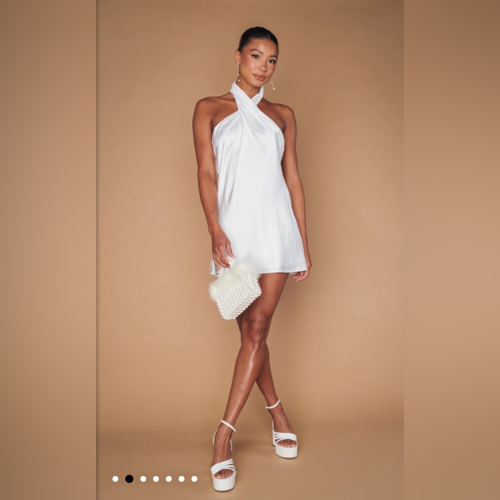 EUC Show me your Mumu XXS ivory Jasmine mini dress